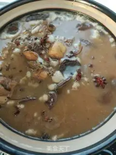 Make Cinnamon chicken leg and mushroom potatoes step 7