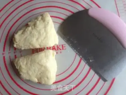 Make Red bean pie step 5