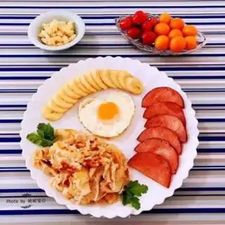 Make Have a nice breakfast with your hands on it step 8