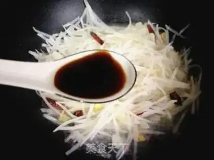Make Clean up the radish step 6