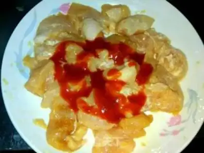 Make Barbecue fried chicken step 1