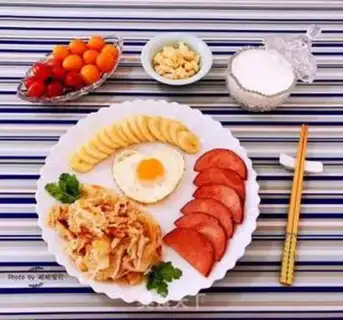 Make Have a nice breakfast with your hands on it step 11