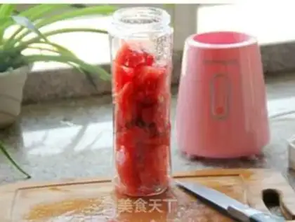 Make Watermelon juice step 2