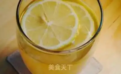 Make Lemon honey water step 5