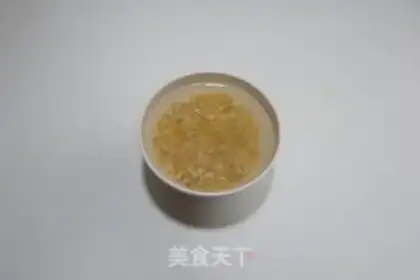 Make Coarse fibre rice step 1