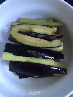 Make Dry bean-fruit eggplant step 6