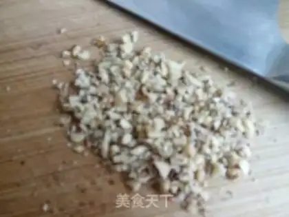 Make walnut oatmeal step 1