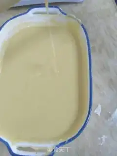 Make Simple milk yellow formula step 1