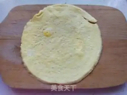 Make Pineapple egg bun step 4