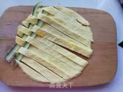 Make Pineapple egg bun step 6