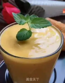 Make Banana mango milkshake step 7