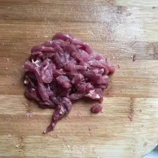 Make Garlic onion fried meat step 1