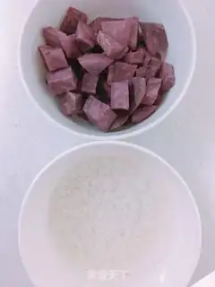 Make The rice potato congee step 0