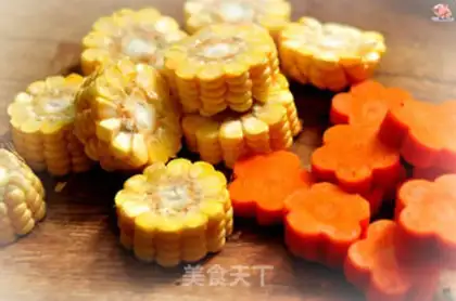 Make Corn steak soup step 1