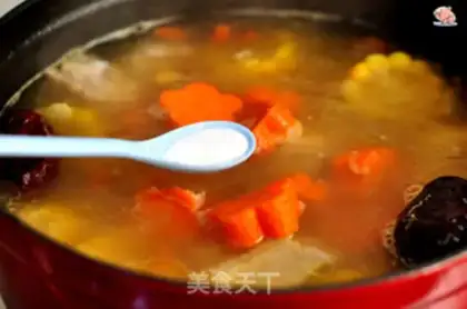Make Corn steak soup step 4