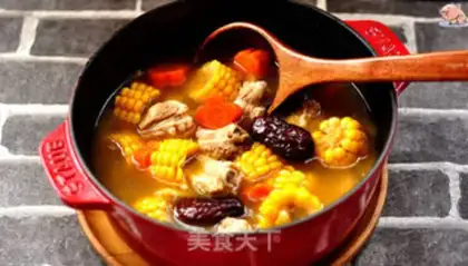 Make Corn steak soup step 5