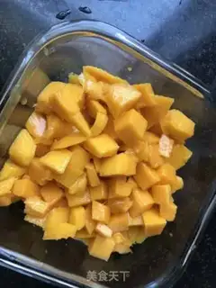 Make Mango milk pudding step 3