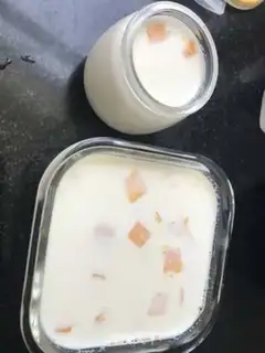 Make Mango milk pudding step 7