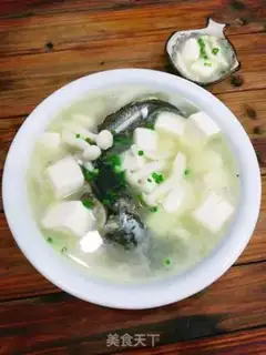 Make Black fish tofu soup step 8