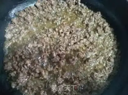 Make Mushroom beef sauce step 2