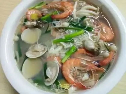 Make Seafood shroom soup step 5