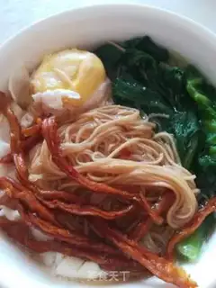 Make The green egg noodles step 5