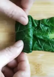 Make A cabbage bun step 4
