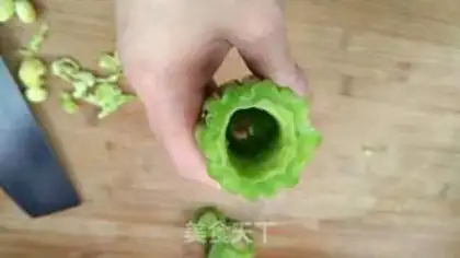 Make Suffering melon potatoes step 2