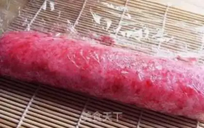 Make Sakura sushi step 7