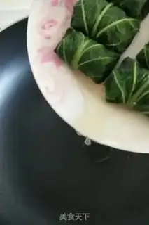 Make A cabbage bun step 6