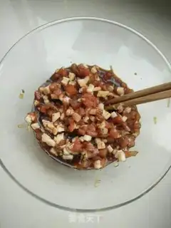 Make Porridge pork dumplings step 4