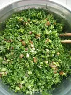 Make Porridge pork dumplings step 7