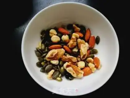 Make Pumpkin walnut rice step 0