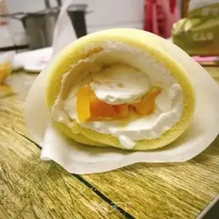 Make Mango cake rolls step 14