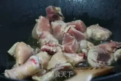 Make Mushroom fried chicken leg step 1
