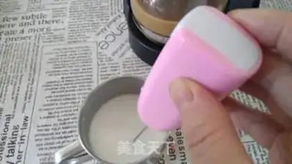 Make Homemade cappuccino step 4