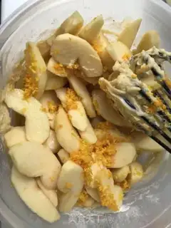 Make Apricot apple pie step 8