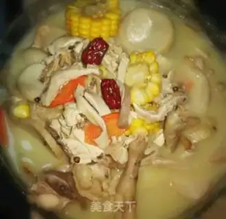 Make Pig belly chicken soup step 4