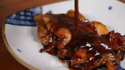 Make Burn chicken legs step 7