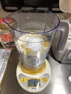 Make Coconut mango box mousse step 4