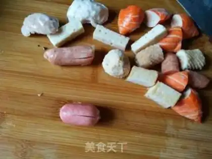 Make Fishball vegetable noodles step 2