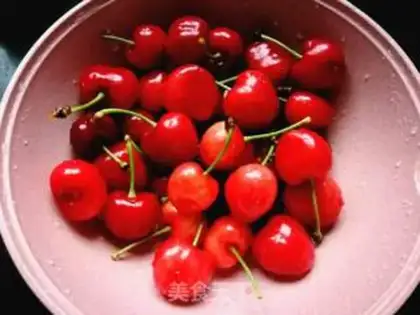 Make Cherry sugar step 0