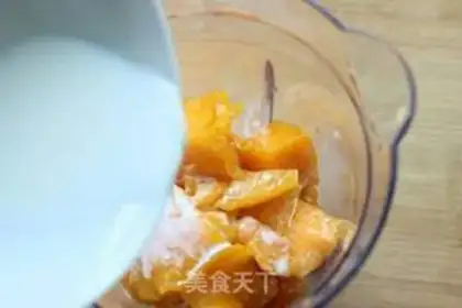 Make Coconut mango rice step 2