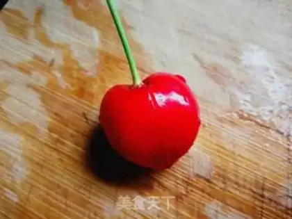 Make Cherry sugar step 1