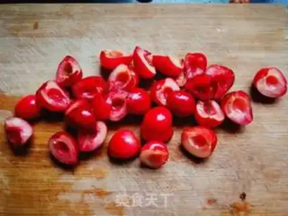 Make Cherry sugar step 3