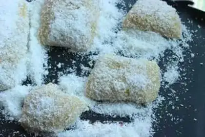 Make Coconut mango rice step 6
