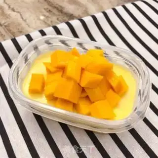 Make Coconut mango box mousse step 13
