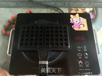 Make Sour cream pine waffles step 8