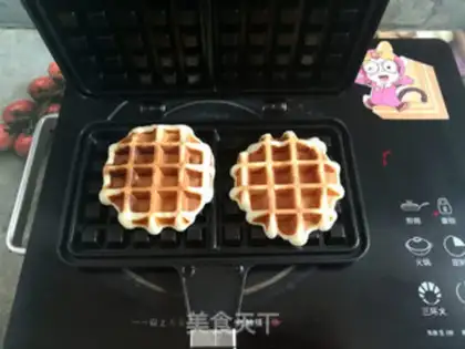 Make Sour cream pine waffles step 9