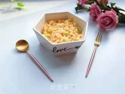 Make Shrimp veggie fried rice step 9